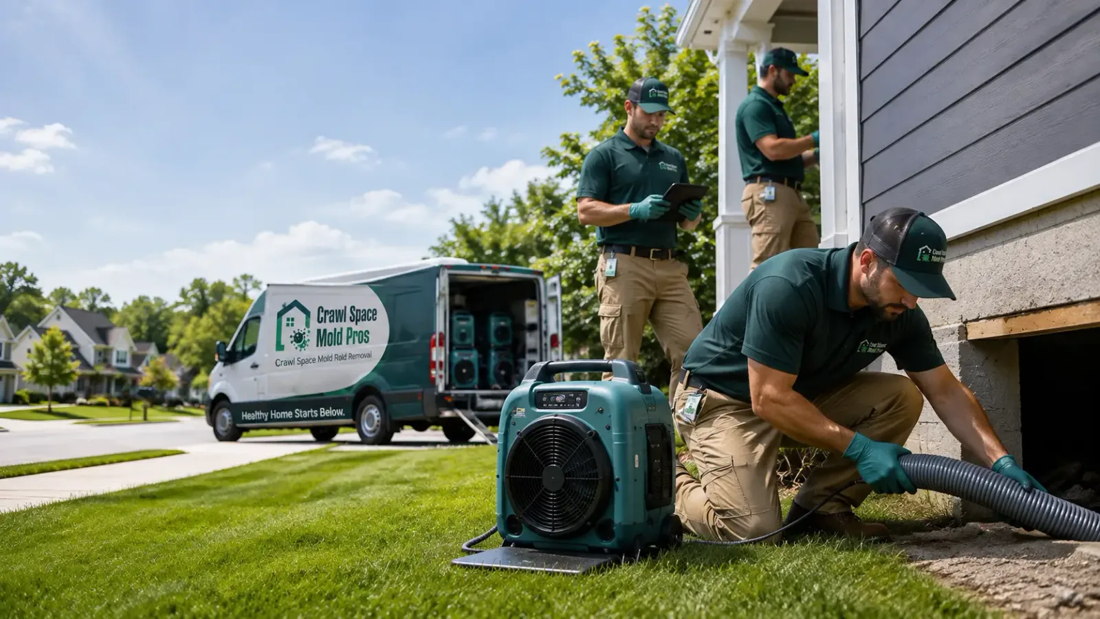Crawl Space Mold Removal in Hyde, PA